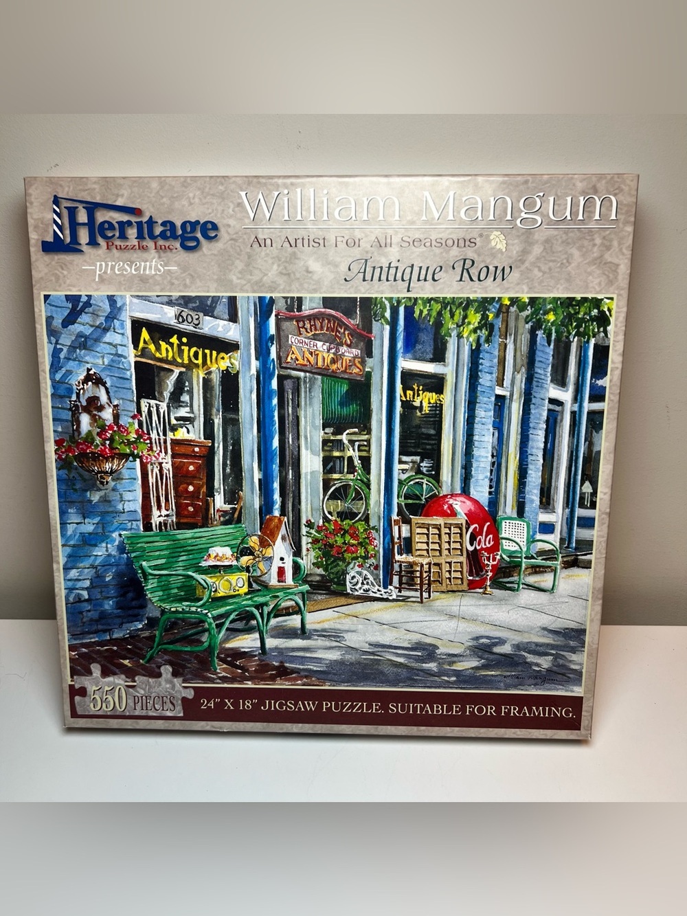 Heritage Antique Row Jigsaw Puzzle 550